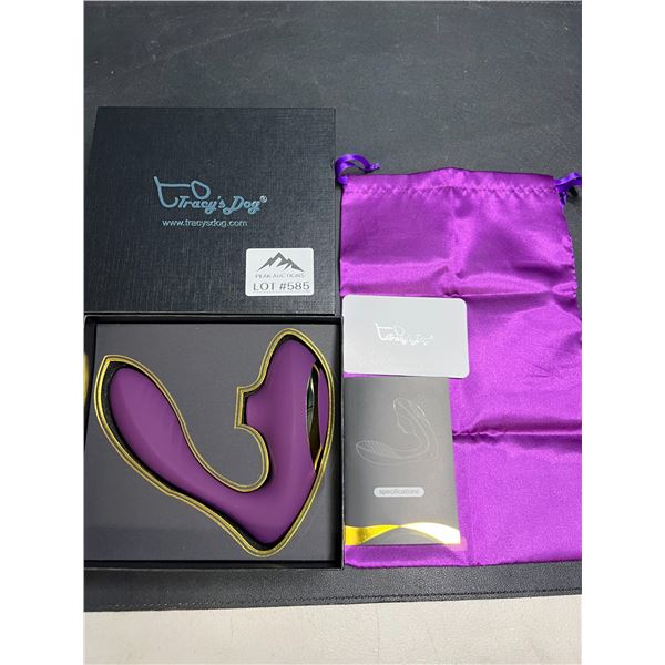 Lot of 1 Tracy's Dog Silicone Vibrating Sucking Sex Toy for Women