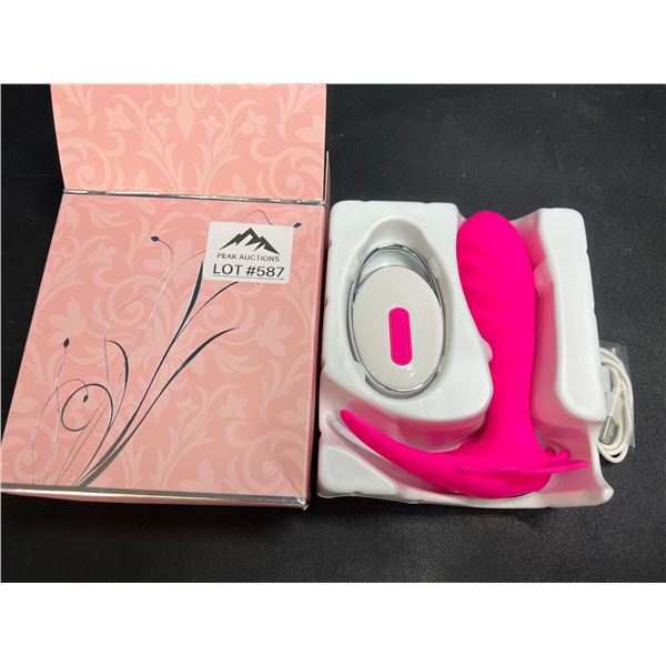 Lot of 1 Vibrating Silicone Sex Toy for Women w/ Remote Control