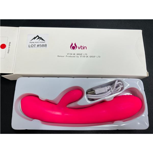 Lot of 1 Vibrating Silicone Sex Toy for Women
