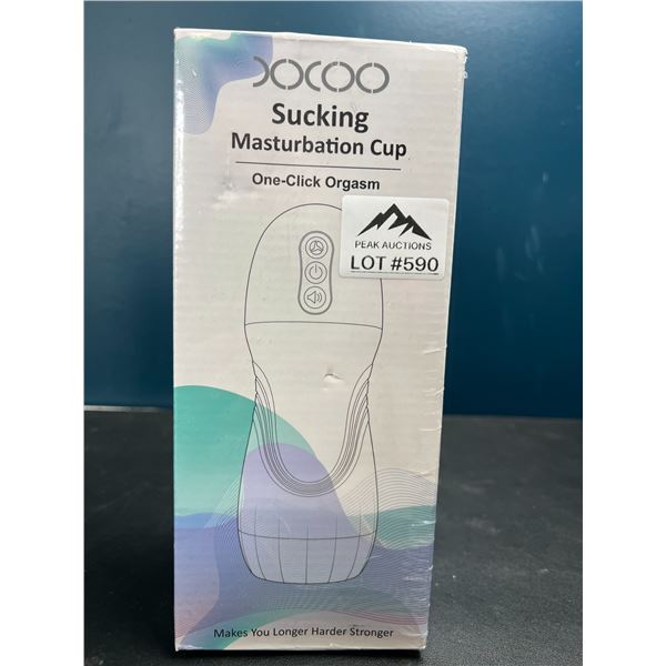 Lot of 1 Vibrating Sex Toy for Men w/ Sucking & Vibration