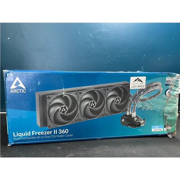Lot of 1 Liquid Freezer II 360 CPU Cooler
