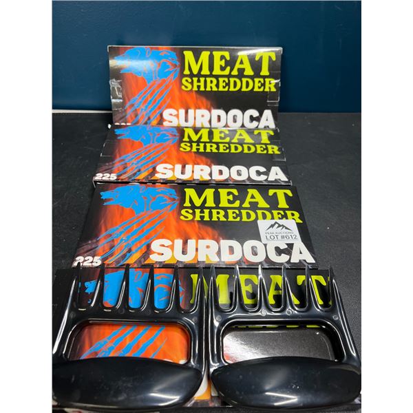 Lot of 4 Meat Shredder Tools