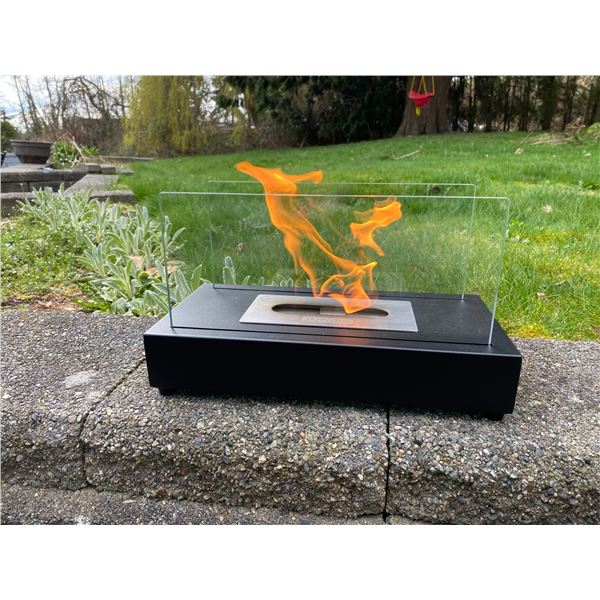 Lot of 1 SkyPatio Indoor/Outdoor Ventless Tabletop Fireplace