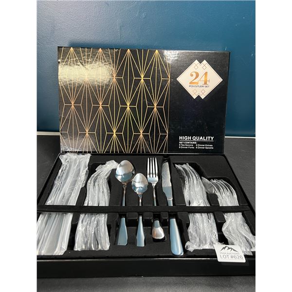 Lot of 1 24PC High Quality Kitchen Cutlery/Utensil Set