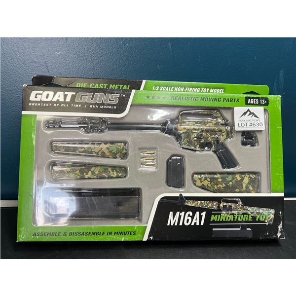 Lot of 1 Goat Guns M16A1 Die-Cast Metal Toy Gun Kit
