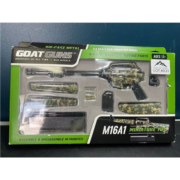 Lot of 1 Goat Guns M16A1 Die-Cast Metal Toy Gun Kit