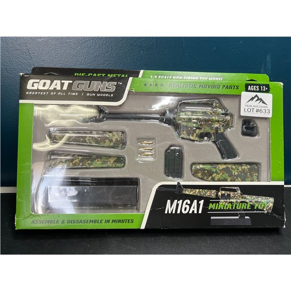 Lot of 1 Goat Guns M16A1 Die-Cast Metal Toy Gun Kit