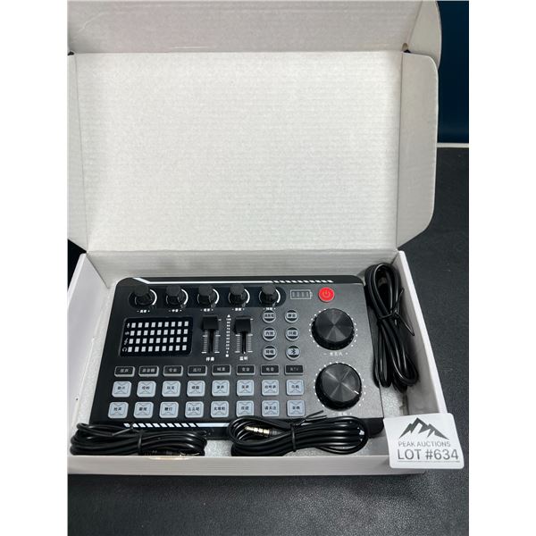 Lot of 1 Professional Live Sound Card