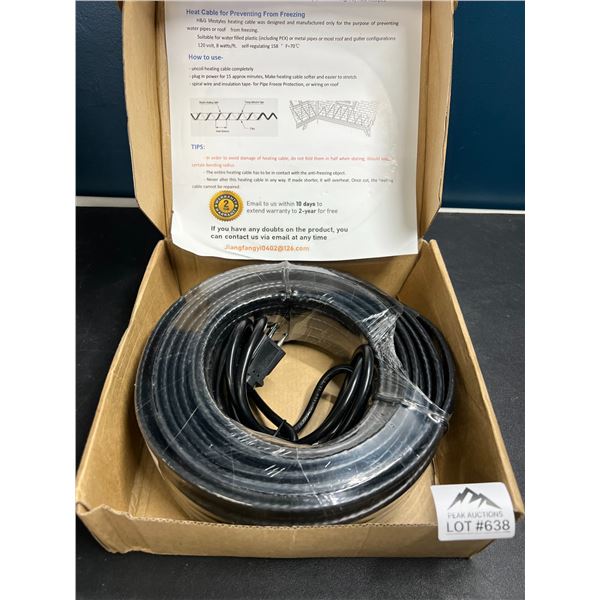 Lot of 1 80FT Heating Cable