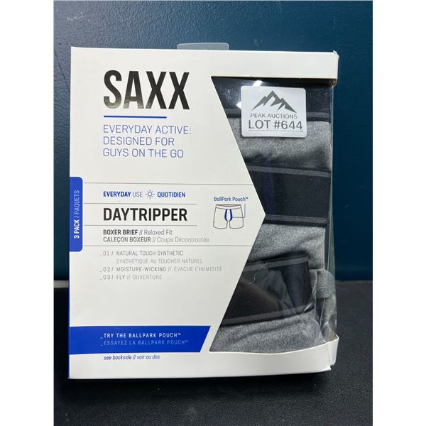 Lot of SAXX Daytripper Boxer Briefs (3PACK) - Size Medium