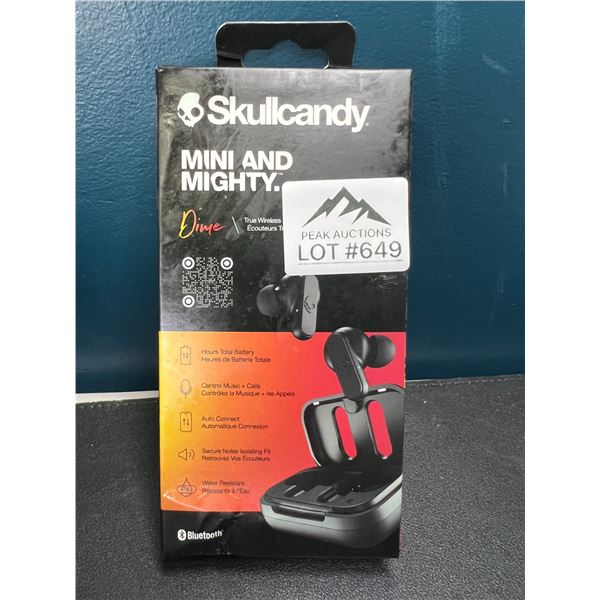 Lot of 1 Skullcandy Mini And Mighty True Wireless Bluetooth Earbuds