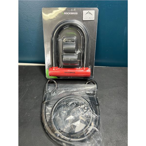 Lot of 1 Rockbros Bicycle Lock
