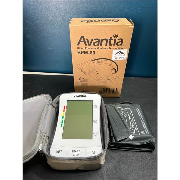 Lot of 1 Avantia Blood Pressure Monitor