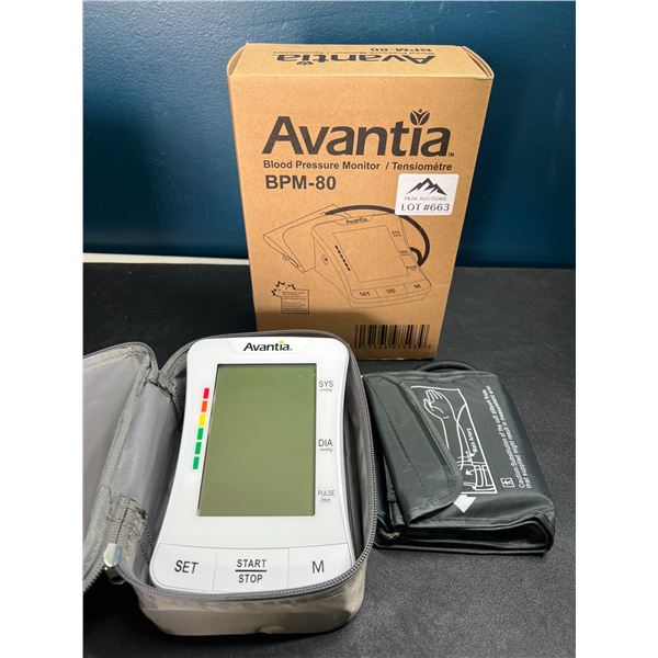 Lot of 1 Avantia Blood Pressure Monitor