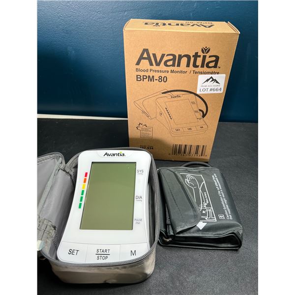 Lot of 1 Avantia Blood Pressure Monitor