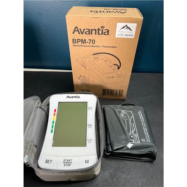 Lot of 1 Avantia Blood Pressure Monitor
