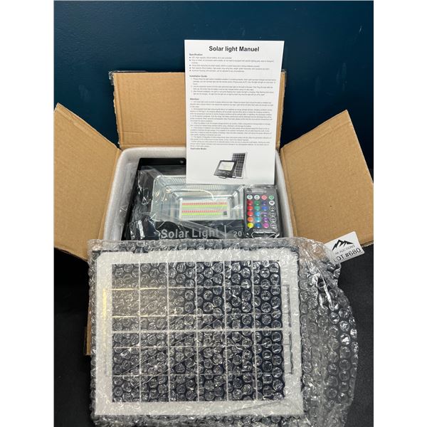 Lot of 1 Smart Solar Light w/ Remote Control