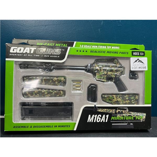 Lot of 1 Goat Guns M16A1 Die-Cast Metal Toy Gun Kit