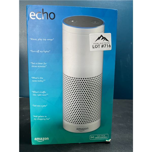 Lot of 1 Amazon Echo (1st Generation) Smart Assistant