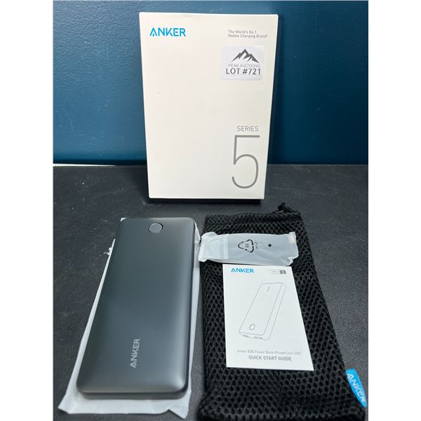Lot of 1 ANKER Series 5 Portable Powerbank - 20,000mAh