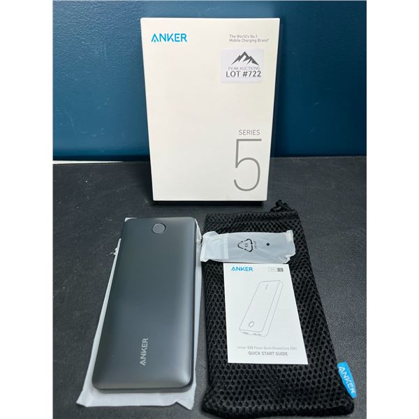 Lot of 1 ANKER Series 5 Portable Powerbank - 20,000mAh