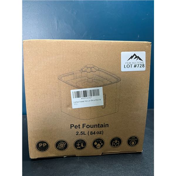 Lot of 1 Pet Drinking/Watering Fountain