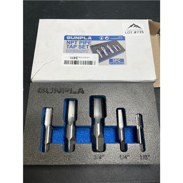 Lot of 1 Pipe Tap Tool Set