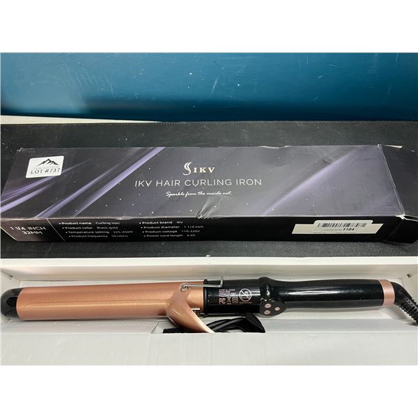 Lot of 1 Hair Curling Iron - 1 1/4 Inch Barrel