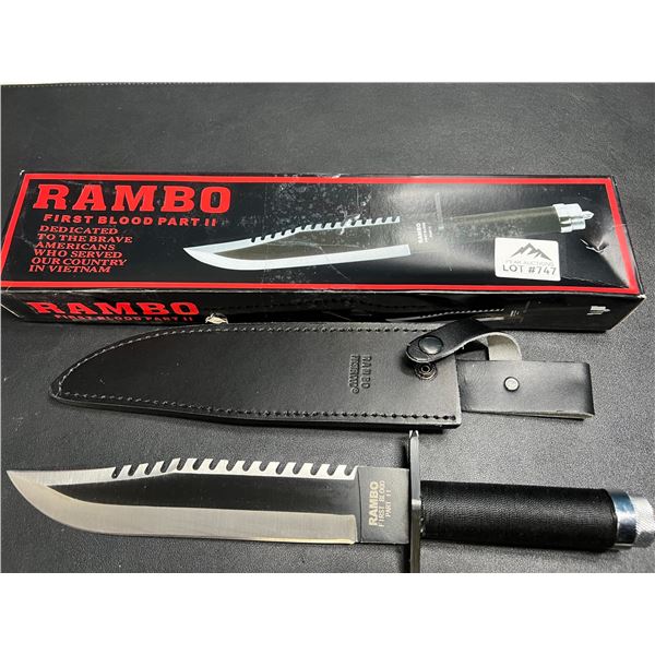 Lot of 1 RAMBO First Blood Part II Survival Knife
