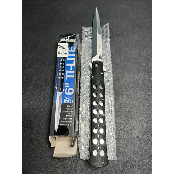 Lot of 1 Cold Steel 6" TI-Lite Zy-Ex Folding Knife