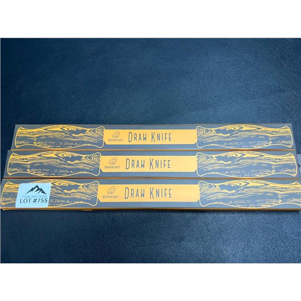 Lot of 3 Draw Knives