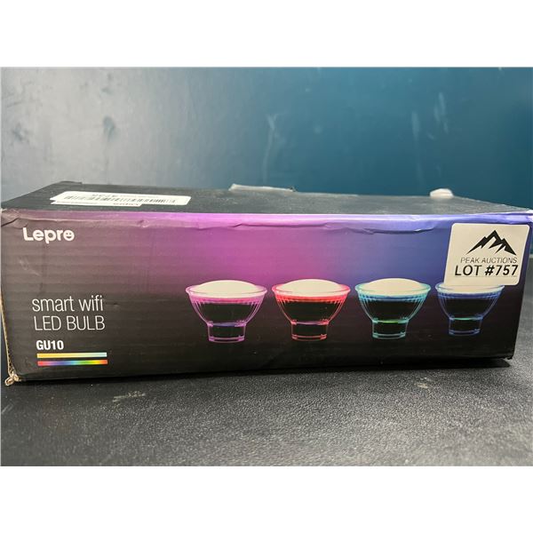 Lot of Lepre Smart WiFi LED Bulbs (4pack)