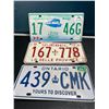 Image 1 : Lot of Assorted License Plates (*Used)