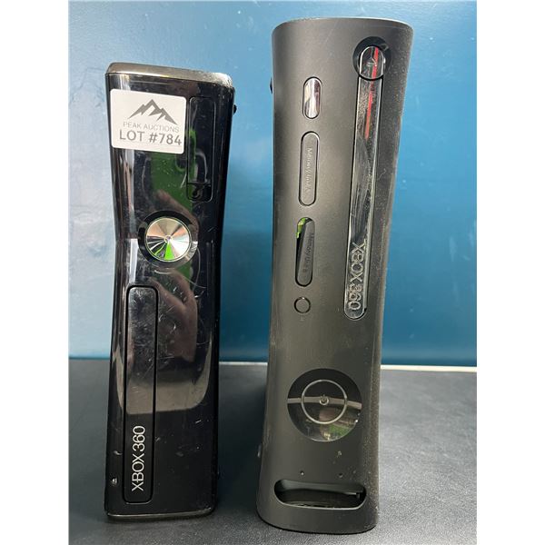 Lot of 2 Xbox 360 Consoles (*Used)