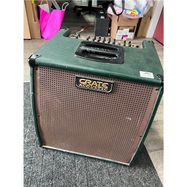 Lot of 1 Crate Acoustic Guitar Amplifier (*Used)