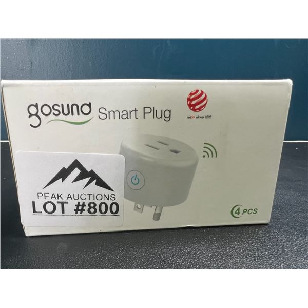 Lot of GoSund Smart Plugs/Outlets (4 PCS)