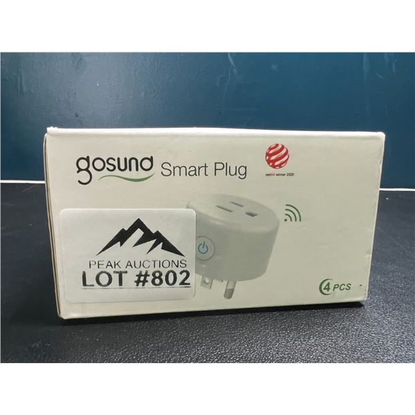 Lot of GoSund Smart Plugs/Outlets (4 PCS)