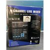 Image 1 : Lot of 1 4-Channel Live Mixer Audio Board