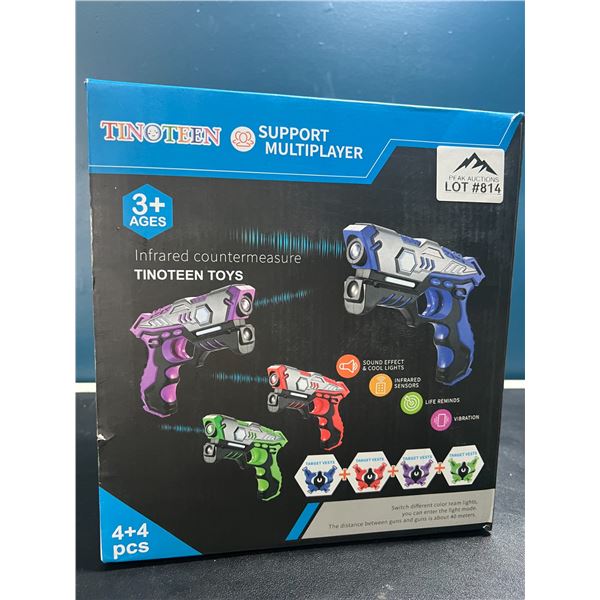 Lot of 1 Kids Laser Tag Toy Set (4PCS)