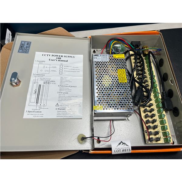 Lot of 1 CCTV Power Supply