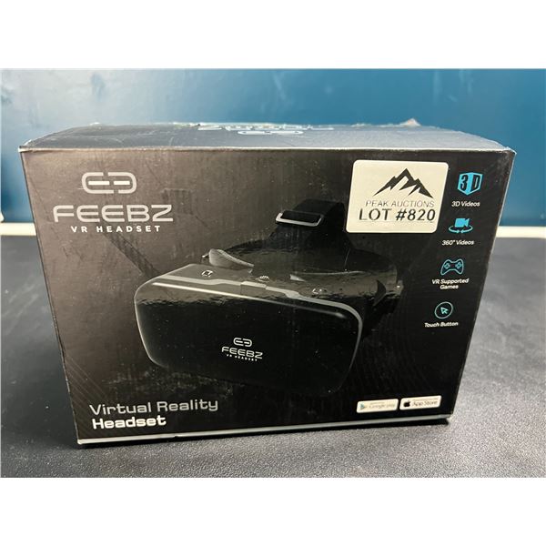 Lot of 1 Feebz VR Virtual Reality Headset