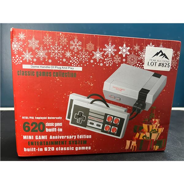 Lot of 1 Mini Game Anniversary Edition Console (620 Classic/Retro Built-In Games)