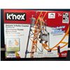 Image 1 : Lot of 1 K'Nex Amazin' 8 Roller Coaster Building Toy Set