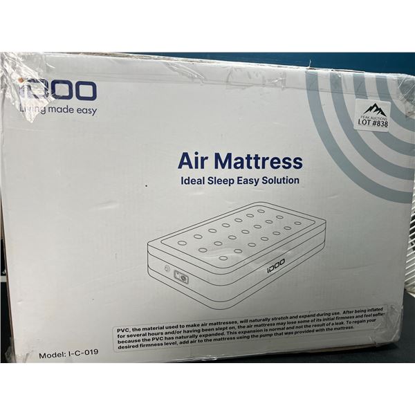 Lot of 1 15inch Thick Air Mattress (74 x 39 inch)