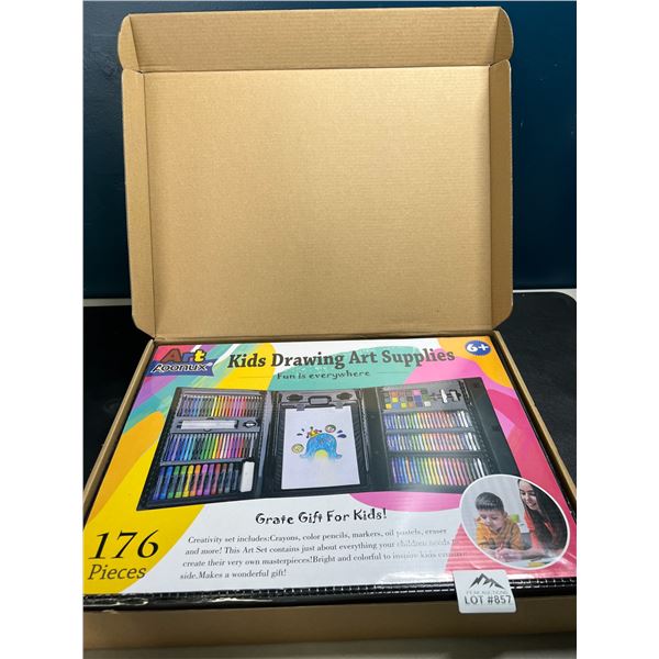 Lot of 1 Kids Drawing/Art Supply Set (176 PCS)