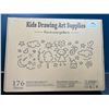 Image 2 : Lot of 1 Kids Drawing/Art Supply Set (176 PCS)
