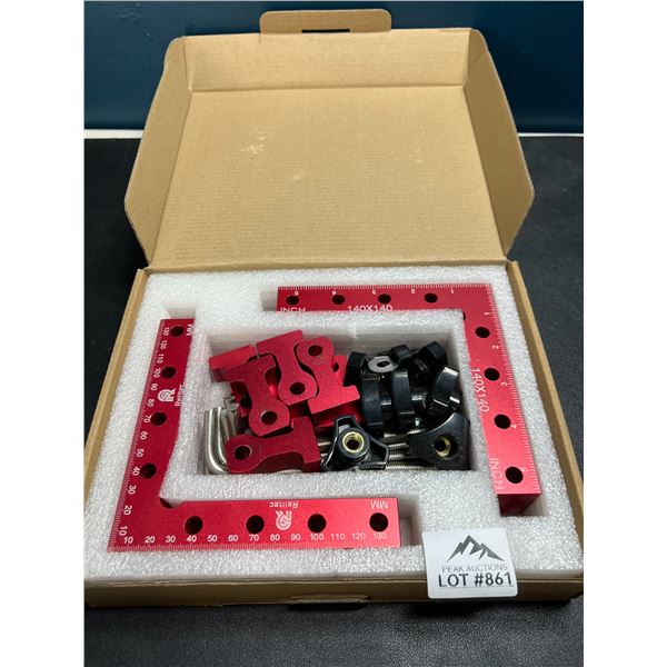 Lot of 1 Precision Leveling Sqaures Tool Set