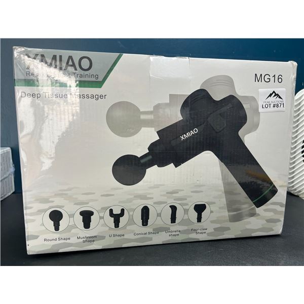 Lot of 1 Handheld Deep Tissue Portable/Rechargeable Massage Gun