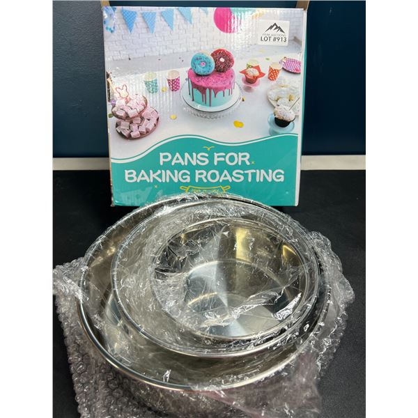 Lot of Baking/Roasting Pans (3pcs)