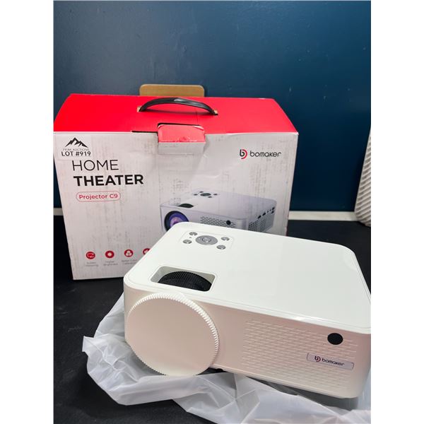Lot of 1 Bomaker Home Theater Projector
